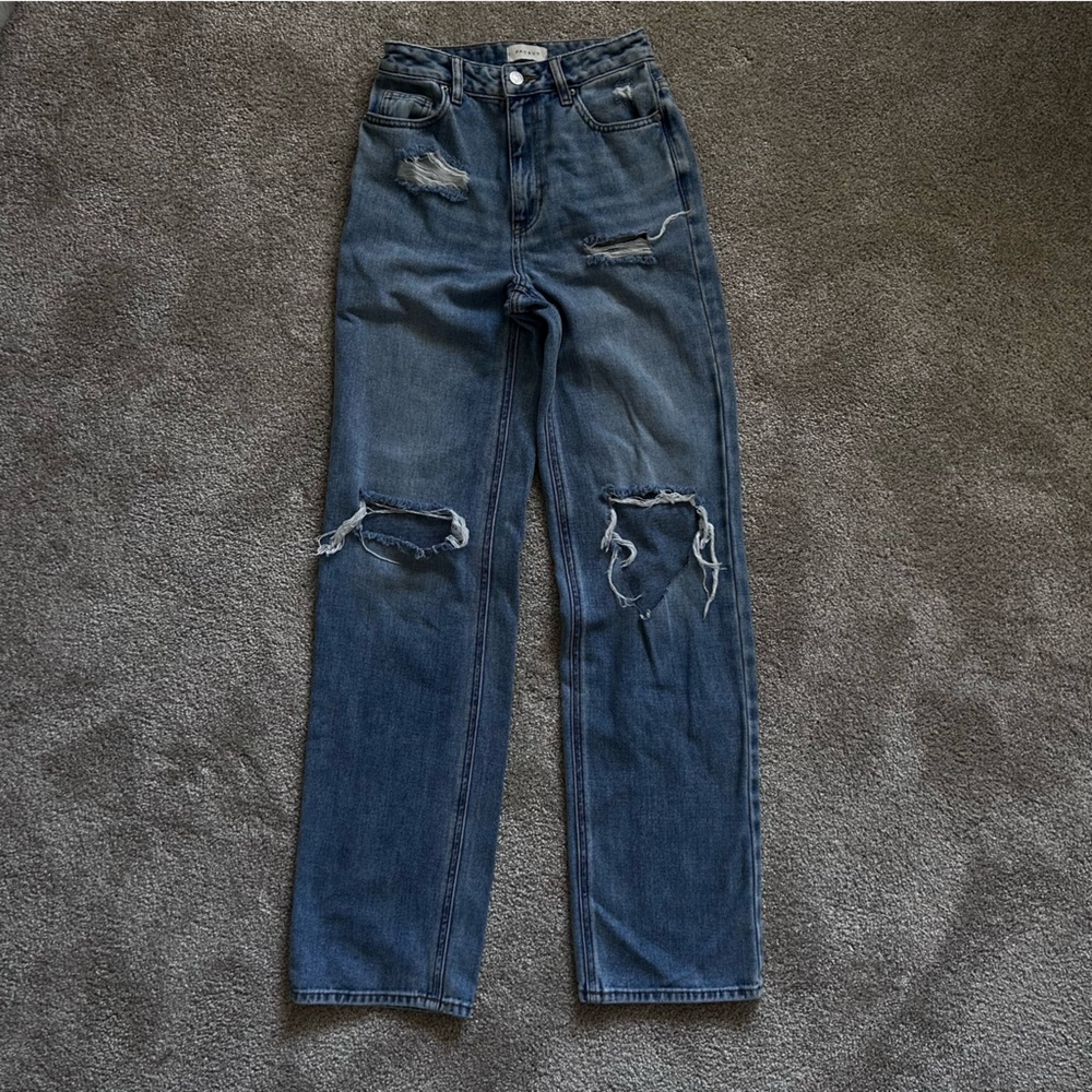 Pacific Sunwear Women’s Size 24 Distressed 80’s Boyfriend Jeans